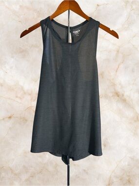 Old Navy Active Charcoal Gray Sleeveless Tank Top
